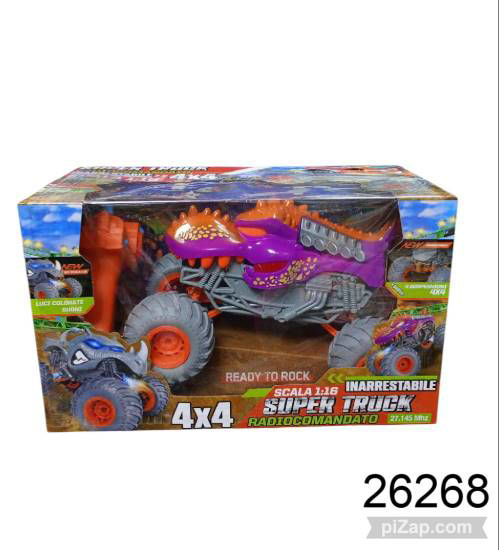 Imagen de CAMIONETA MONSTER DINOSAURIO 4.26